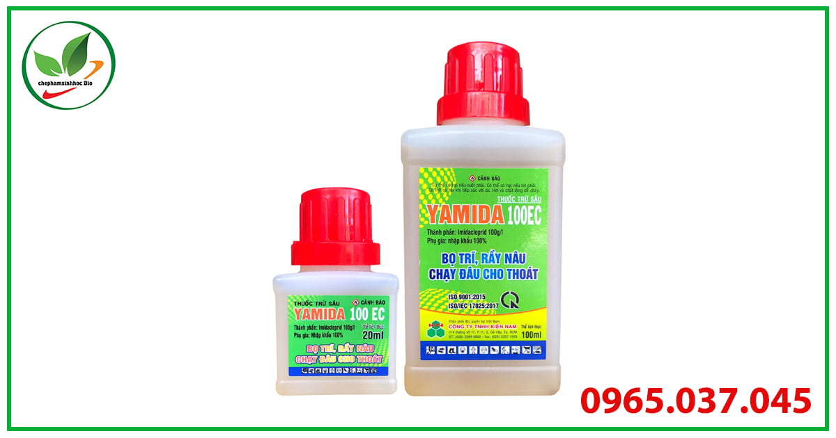 Yamida 100EC là một loại thuốc trị bọ trĩ trên cây ớt