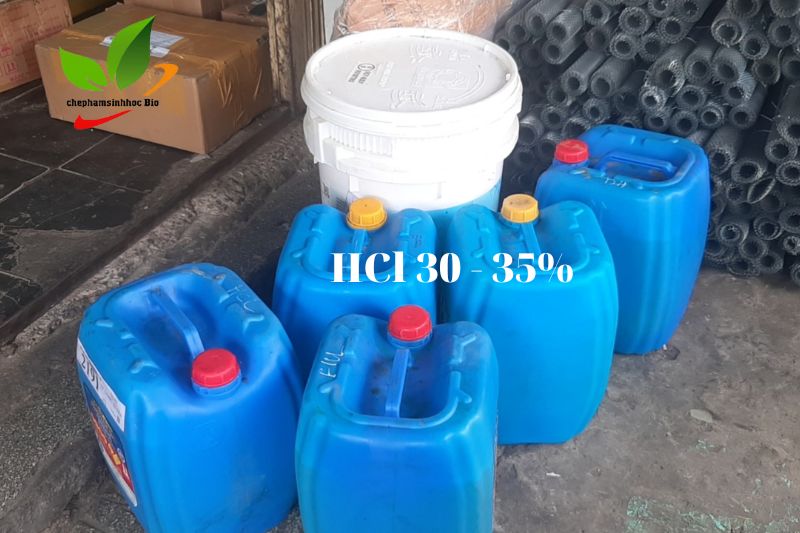 Axit HCl được phân phối mạnh trên thị trường
