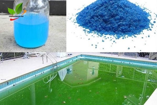Đồng sunfat được dùng nhiều trong khâu xử lý nước