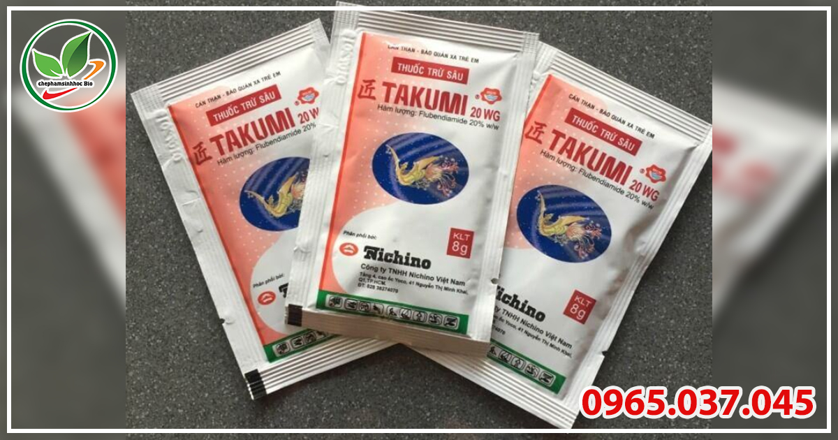 Takumi thuốc trị sâu cuốn lá hiệu quả 