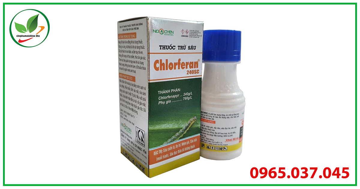 Thuốc trị nhện đỏ Chlorferan 240SC