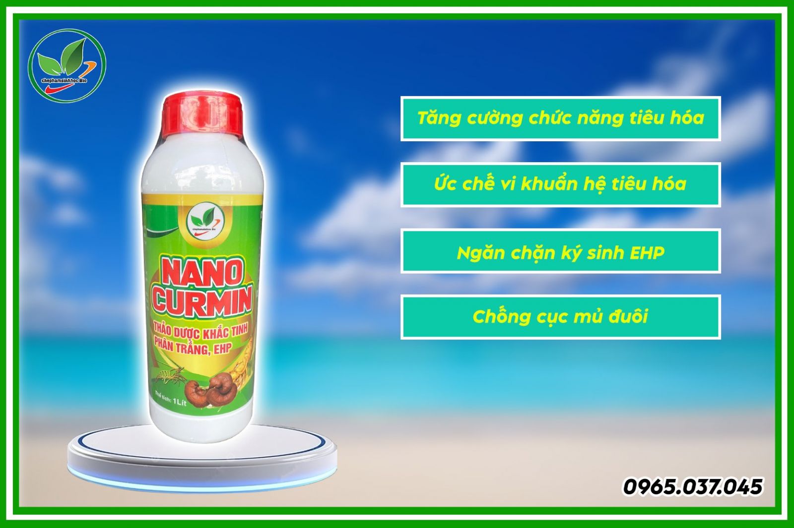 Công dụng của thảo dược Nano Curmin 