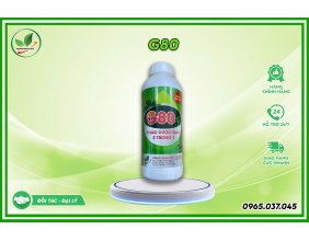 Thảo dược gan 2 trong 1 G80 chai 1 lít - Phòng bệnh gan cho tôm cá