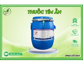 Thuốc tím Ấn Độ KMnO4 (kali pemanganat) - Xử lý nước ao nuôi thủy sản