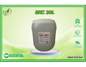 Hóa chất BKC 80 (Benzalkonium chloride) - Xử lý nước ao nuôi tôm cá