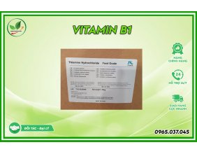 Vitamin B1 Thiamine HCL thùng 25kg dùng trong nuôi trồng tôm cá