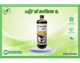 Mật rỉ đường chai 1l nặng 1,33kg