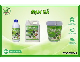 Phân đạm cá cô đặc Bio - Phân hữu cơ sinh học chai 1 lít 5 lít