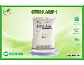 Acid Citric Monohydrate bao 25kg phụ gia thực phẩm mỹ phẩm