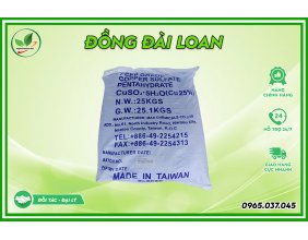 Đồng sunfat CuSO4.5H2O (Thái Lan) bao 25kg