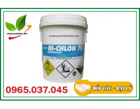 Clorin Nippon 70% Nhật - Hóa chất xử lý nước thùng 45kg