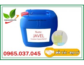Nước Javel (javen, gia ven) khử trùng xử lý nước giá tốt can 30 lít