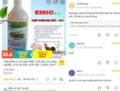 [Review] Đánh giá của KH về chế phẩm sinh học Emic chai 1 lit