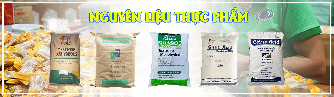 NGUYÊN LIỆU THỰC PHẨM - SẢN XUẤT
